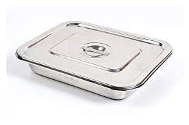 Instrument Tray, size - 9 x 6 x 2 inch