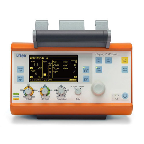 Refurbished Drager Oxylog 2000 Transport Ventilator