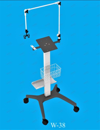Drager Evita Pedestal Assembly for Ventilator Mounting