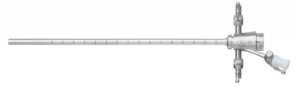 MSPL Optical Urethrotome Sheath with Two Stop Cocks & One 5Fr. Instrument Channel Diameter 21Fr.
